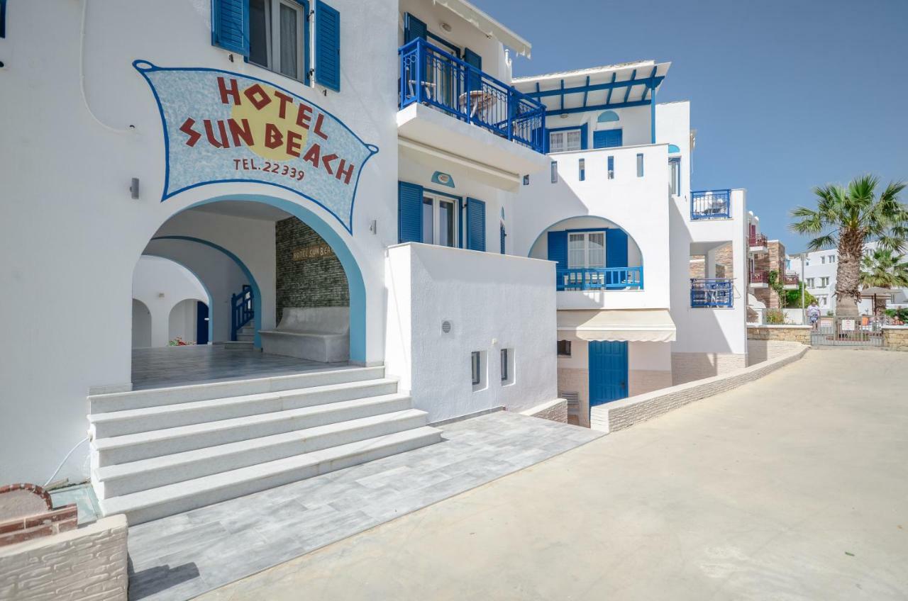 Sun Beach Hotel Naxos City エクステリア 写真